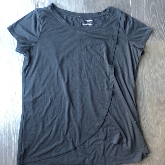 Motherhood Maternity Tulip Styled Nursing Shirt in Size Medium - Picture 2 of 3